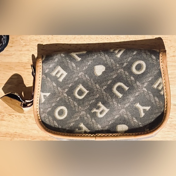 COPY - Dooney & Bourke Leather Brown Wristlet - Picture 9 of 9